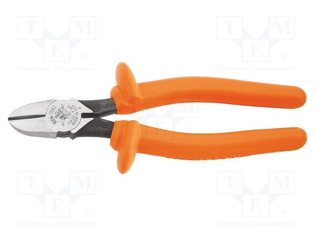 Pliers; side,cutting,insulated; hardened steel