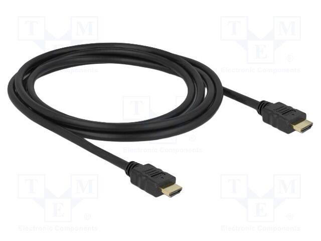 Cable; HDMI plug,both sides; HDMI 2.0,High Speed + Ethernet