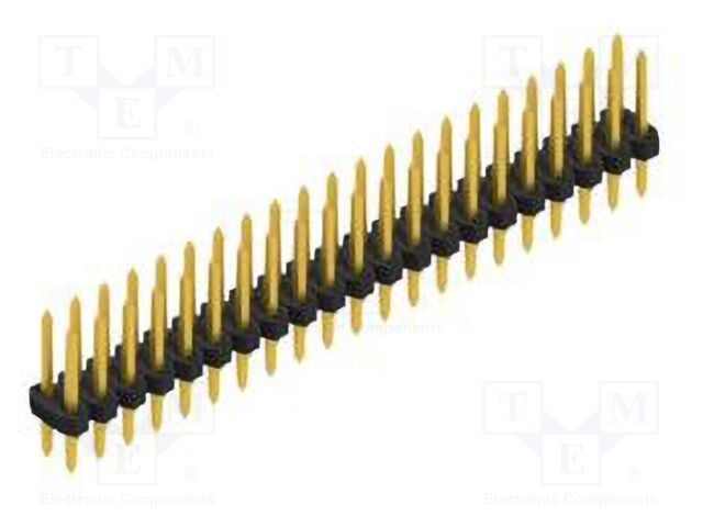 Connector: pin strips; pin header; male; PIN: 42; 2mm; THT; 2x21