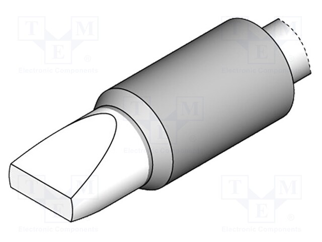 Tip; chisel; 5x1.7mm; thicker iron layer,longlife