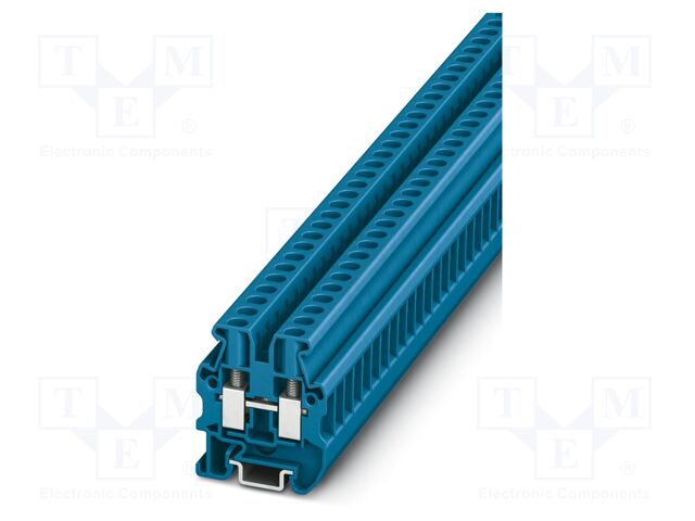 Splice terminal: rail; PA; terminals: 2; W: 6.2mm; H: 29.9mm; TS15