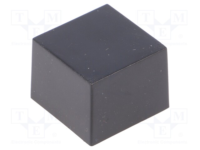 Enclosure: designed for potting; X: 22mm; Y: 22mm; Z: 16.5mm; ABS