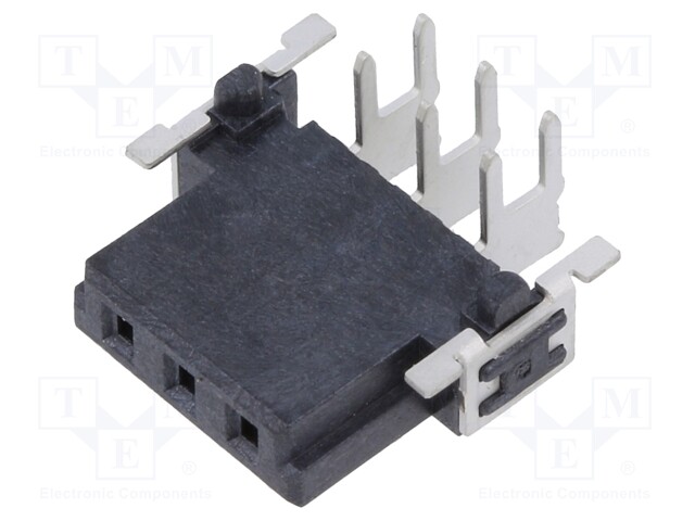 Connector: PCB to PCB; female; PIN: 3; 2.54mm; -55÷125°C; 22A; THT