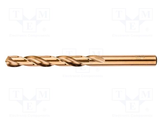 Drill bit; for metal; Ø: 10mm; high speed steel cobalt HSS-Co