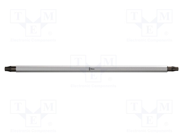Interchangeable blade; Torx®; TX07,TX09; double-sided; 175mm