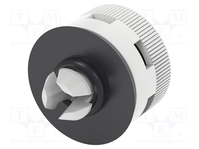 Pressure compensation device; -20÷100°C; Body: light grey