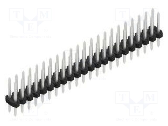 Connector: pin strips; pin header; male; PIN: 44; 2mm; THT; 2x22