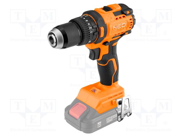 Drill/driver; battery; 18VDC; Kind: brushless
