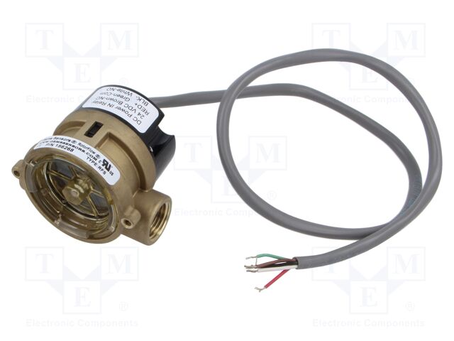 Module: signaller; Control.param: fluid flow; OUT 1: SPDT; 0.6m