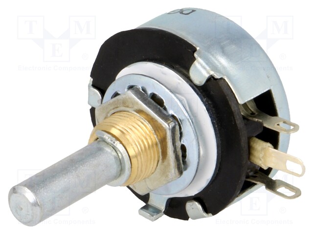 Potentiometer: shaft; single turn; 330Ω; 2W; ±10%; 6mm; wirewound