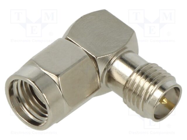 Coupler; RP-SMA male,RP-SMA female; reverse; 50Ω; teflon