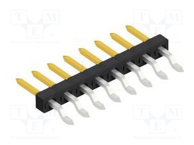 Connector: pin strips; pin header; male; PIN: 8; 2mm; SMT; 1x8; 100V