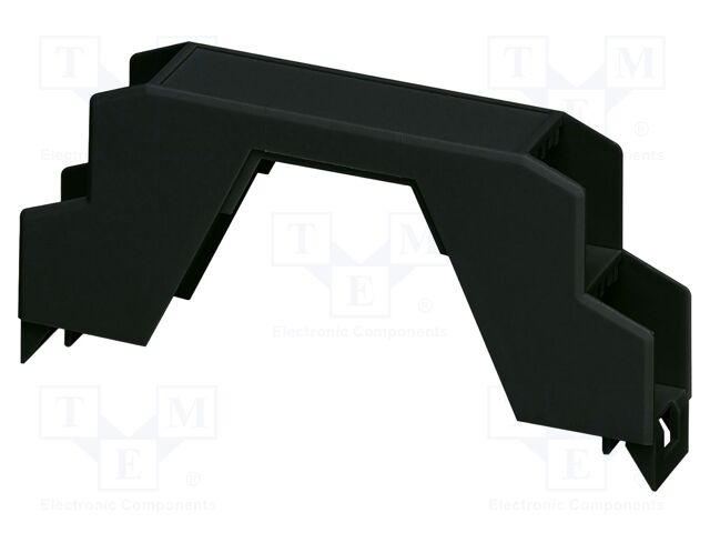 Upper housing; black; ME 17,5; X: 17.6mm; Y: 99mm; Z: 45.85mm