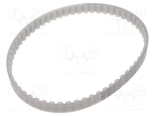 Timing belt; AT10; W: 16mm; H: 5mm; Lw: 580mm; Tooth height: 2.5mm