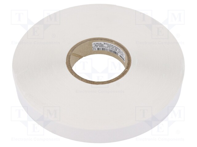 Label; 15mm; 50m; white; self-adhesive