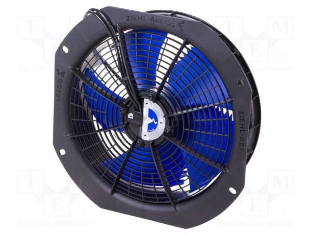 Fan: EC; axial; Ø406mm; 1745m3/h; ball; 2370rpm; IP54; 200÷240V