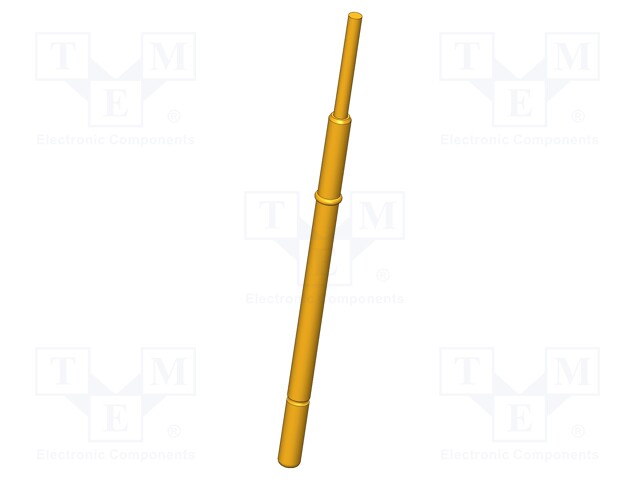 Test needle; Operational spring compression: 4mm; 8A; Ø: 1mm; 1.5N