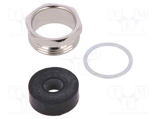 Half gland; M25; Mat: brass