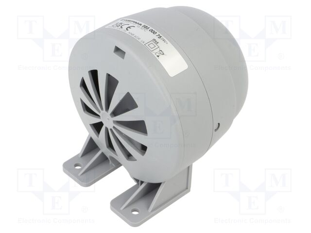 Signaller: sound; horn,continuous tone; 24VDC; 24VAC; 98dB(d=1m)