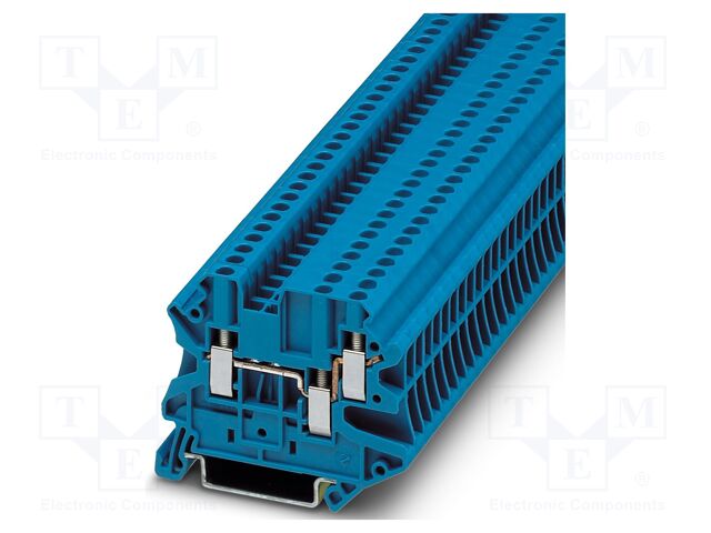 Splice terminal: rail; UT; PA; L: 46.9mm; terminals: 3; W: 5.2mm