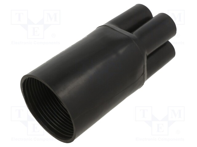 Cable breakout; 55/20mm; black; Diam.after shrinking: 20/6mm; AK