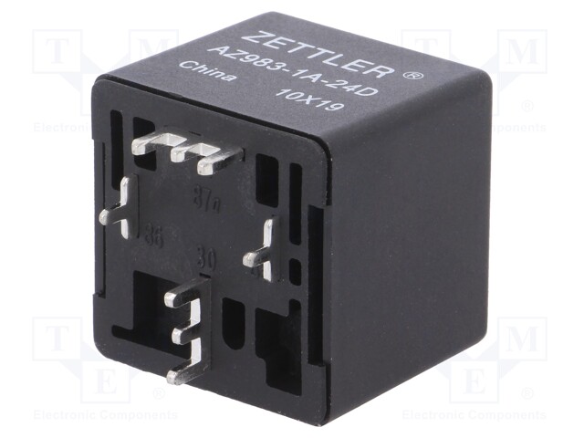 Relay: electromagnetic; SPST-NO; Ucoil: 24VDC; 80A; automotive
