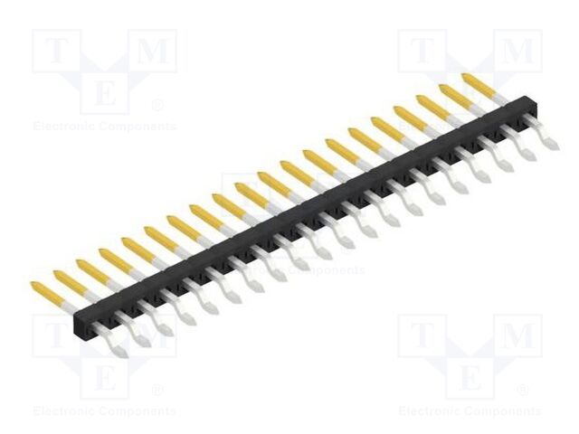 Connector: pin strips; pin header; male; PIN: 20; 2mm; SMT; 1x20