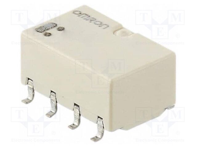 Relay: electromagnetic; DPDT; Ucoil: 3VDC; Icontacts max: 1A; PCB