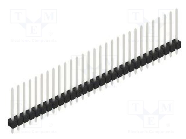 Connector: pin strips; pin header; male; PIN: 29; 2.54mm; THT; 1x29