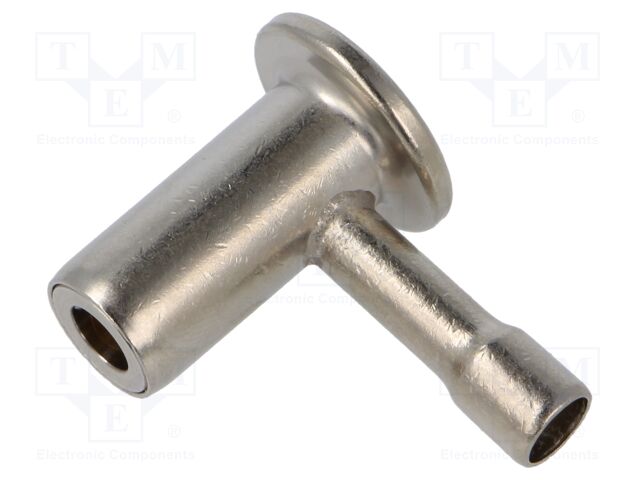 Connector: socket; 6mm banana; Connection: crimped; 4mm2; 5.9mm