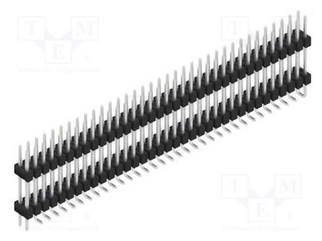 Connector: pin strips; pin header; male; PIN: 70; 2.54mm; SMT; 2x35