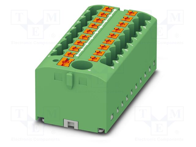 Splice terminal: rail; 24A; 450V; push-in; PA; L: 21.7mm; 0.14÷4mm2