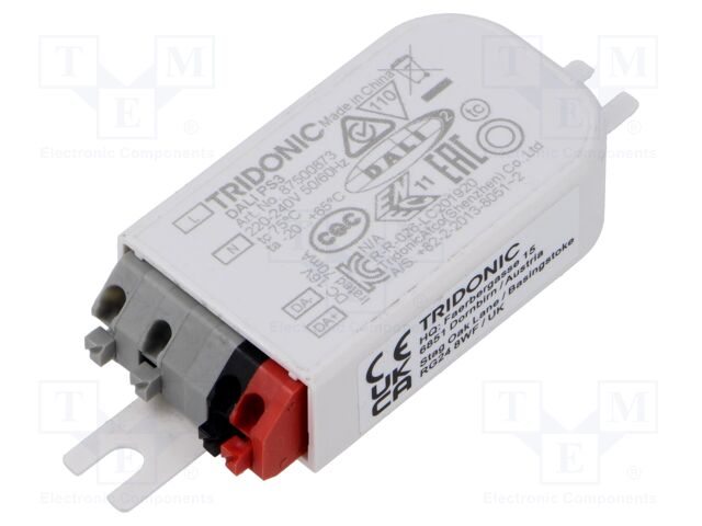 Power supply: switching; 16VDC; 220÷240VAC; IP20; 80.7x30x15.3mm