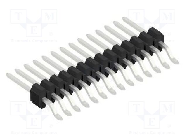 Connector: pin strips; pin header; male; PIN: 14; 1.27mm; SMT; 1x14