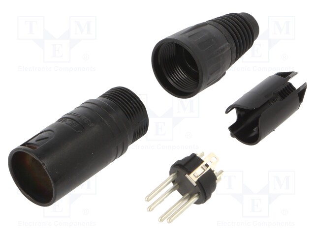 CABLE CON. MALE 4POLE BAG