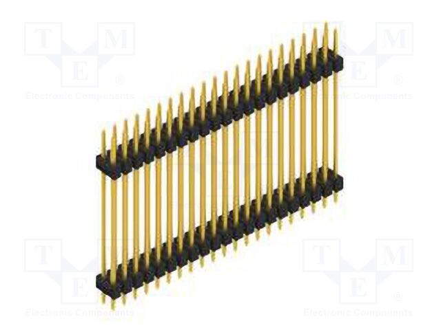 Connector: pin strips; pin header; male; PIN: 42; 2.54mm; THT; 2x21