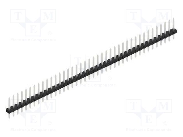 Connector: pin strips; pin header; male; PIN: 40; 2mm; THT; 1x40