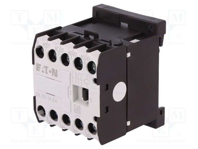 Contactor: 4-pole; NC + NO x3; 230VAC; 6A; DIN,on panel; DILER
