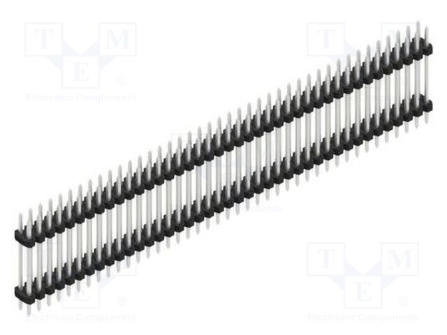 Connector: pin strips; pin header; male; PIN: 82; 2mm; THT; 2x41