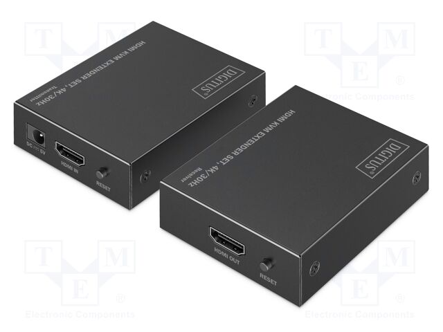 HDMI extender; HDCP 1.4,HDMI 1.4; 4K,HDCP,UHD 2160p; metal; 40m