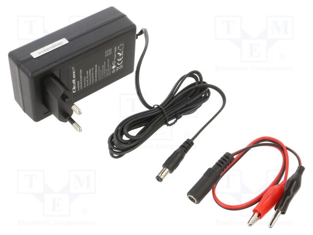 Charger: for rechargeable batteries; AGM,GEL,acid-lead; 1.5A