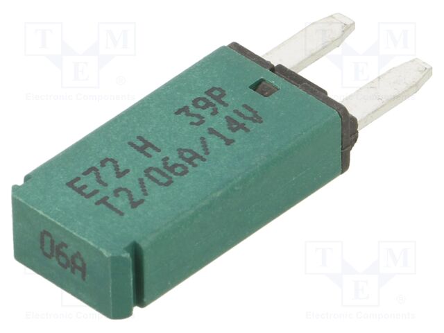 Fuse: fuse; 6A; 14VDC; automotive