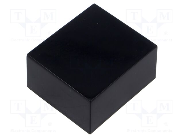 Enclosure: designed for potting; X: 46mm; Y: 52mm; Z: 26mm; ABS