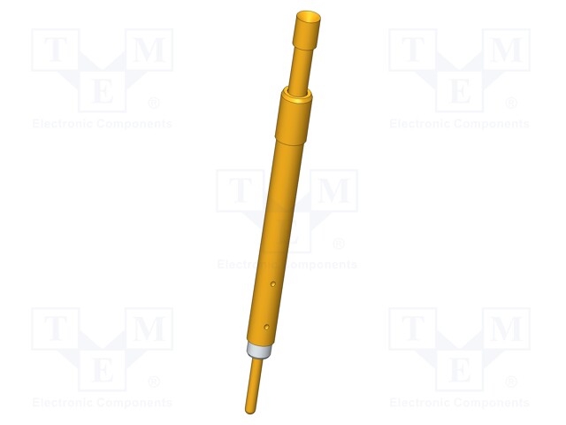 Needle-like test probe; Operational spring compression: 2.65mm