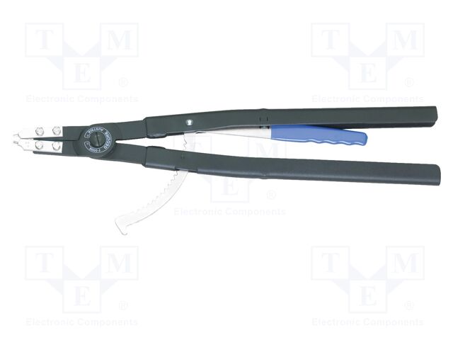 Pliers; for circlip; internal; 252÷400mm; Pliers len: 575mm