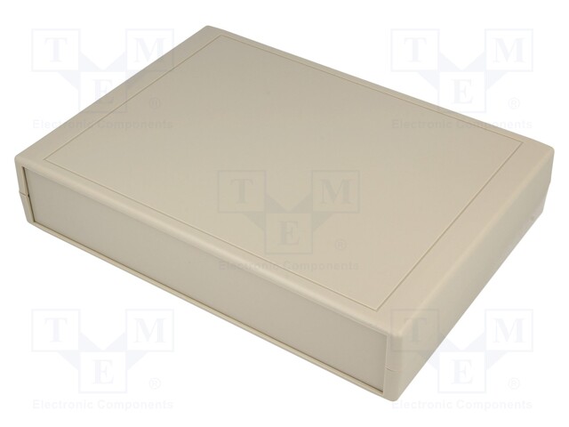Enclosure: with panel; X: 250mm; Y: 180mm; Z: 50mm; ABS; grey; IP43
