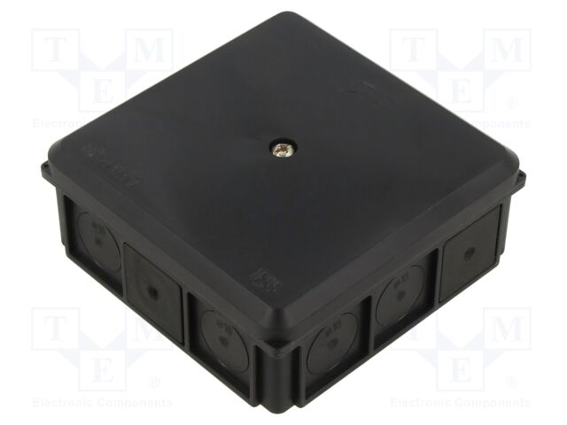 Enclosure: junction box; X: 90mm; Y: 90mm; Z: 37mm; wall mount; IP55