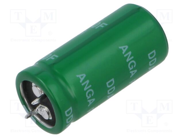 Supercapacitor; SNAP-IN; 100F; 2.7VDC; ±20%; Ø22x45mm; Ifsm: 35.5A