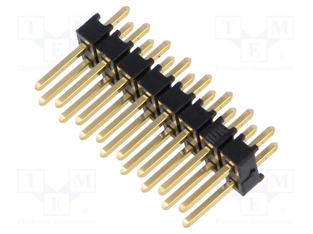Connector: pin strips; pin header; male; PIN: 16; straight; 2.54mm