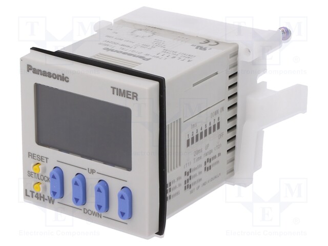Timer; Range: 0,01s÷9999h; SPDT; 12÷24VDC; socket,on panel; PIN: 11